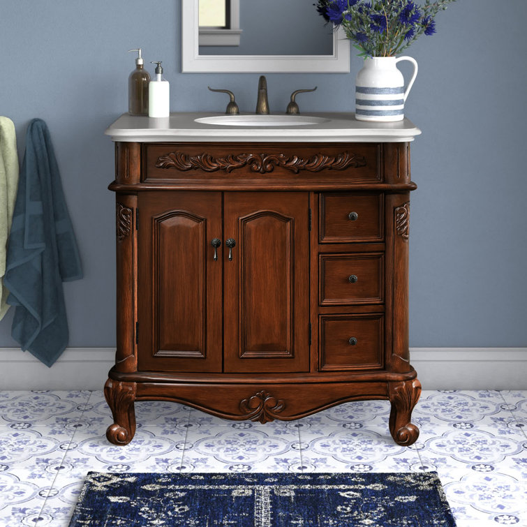 Lark Manor Stepan 36" Single Bathroom Vanity Set & Reviews Wayfair Canada